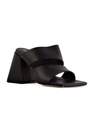 Black leather sandal VIC MATIE' | 1G3860DG46G200101